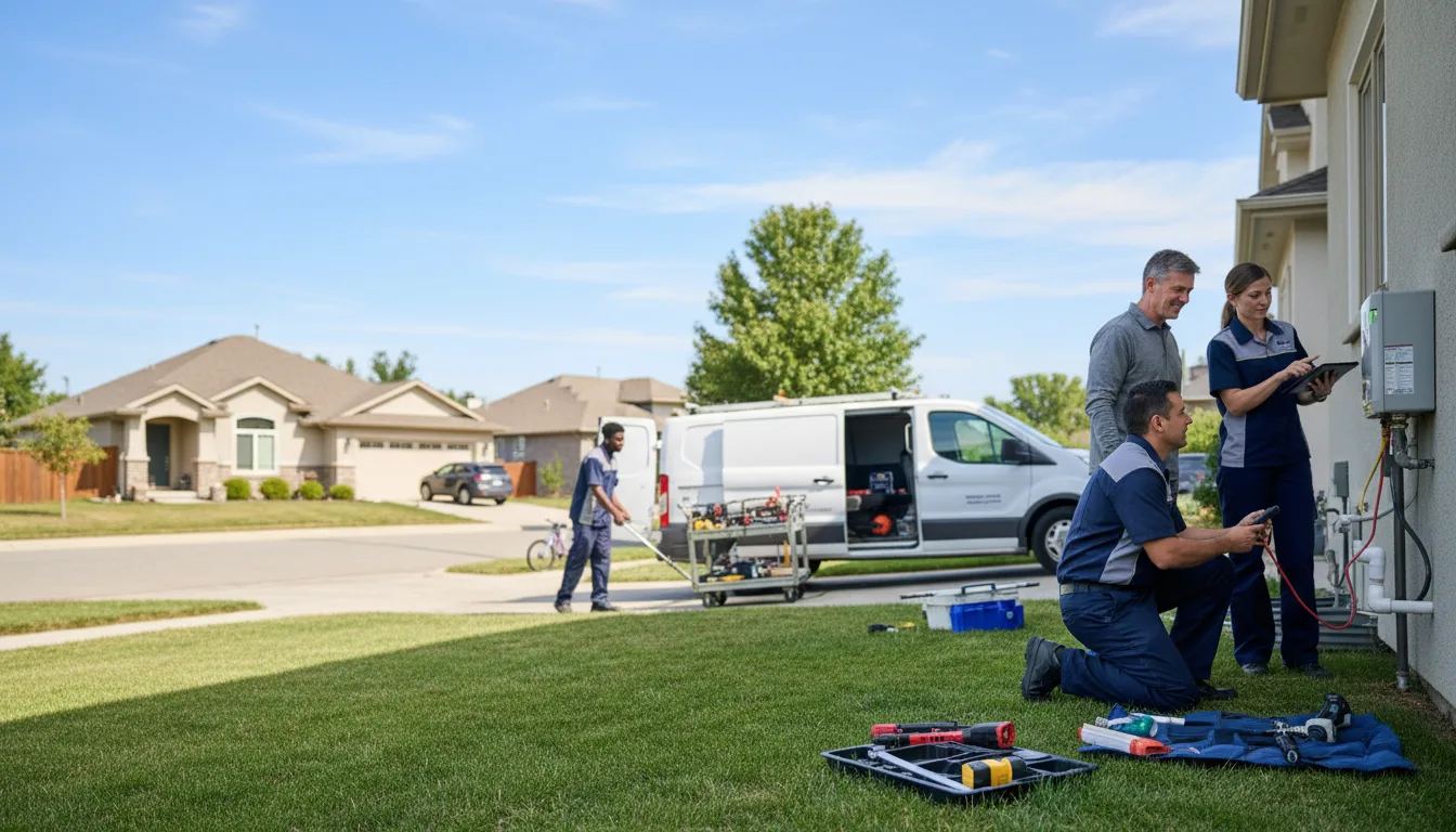 Tankless water heater service in Warner Robins, GA
